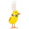 10" Yellow Easter Duckling Accent with Rabbit Ears